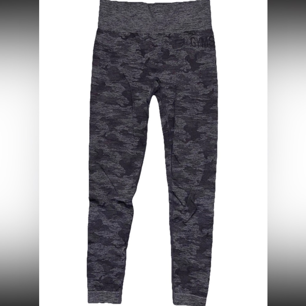 Gymshark Purple Camouflage Leggings